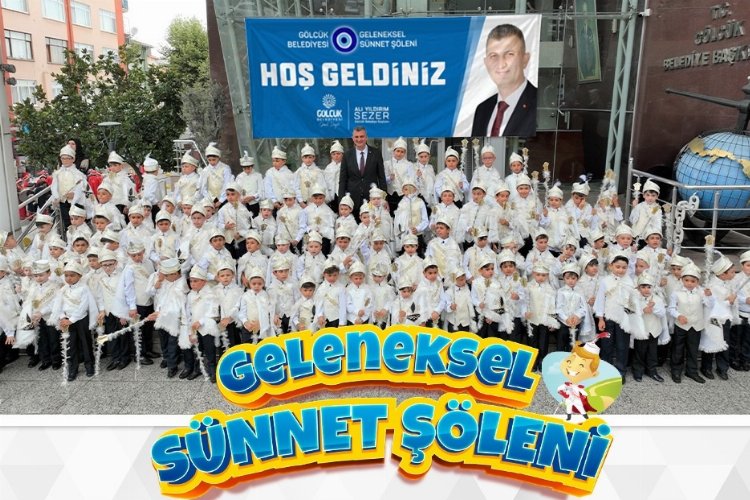 Gölcük'te Geleneksel Sünnet Şöleni kayıtları başladı
