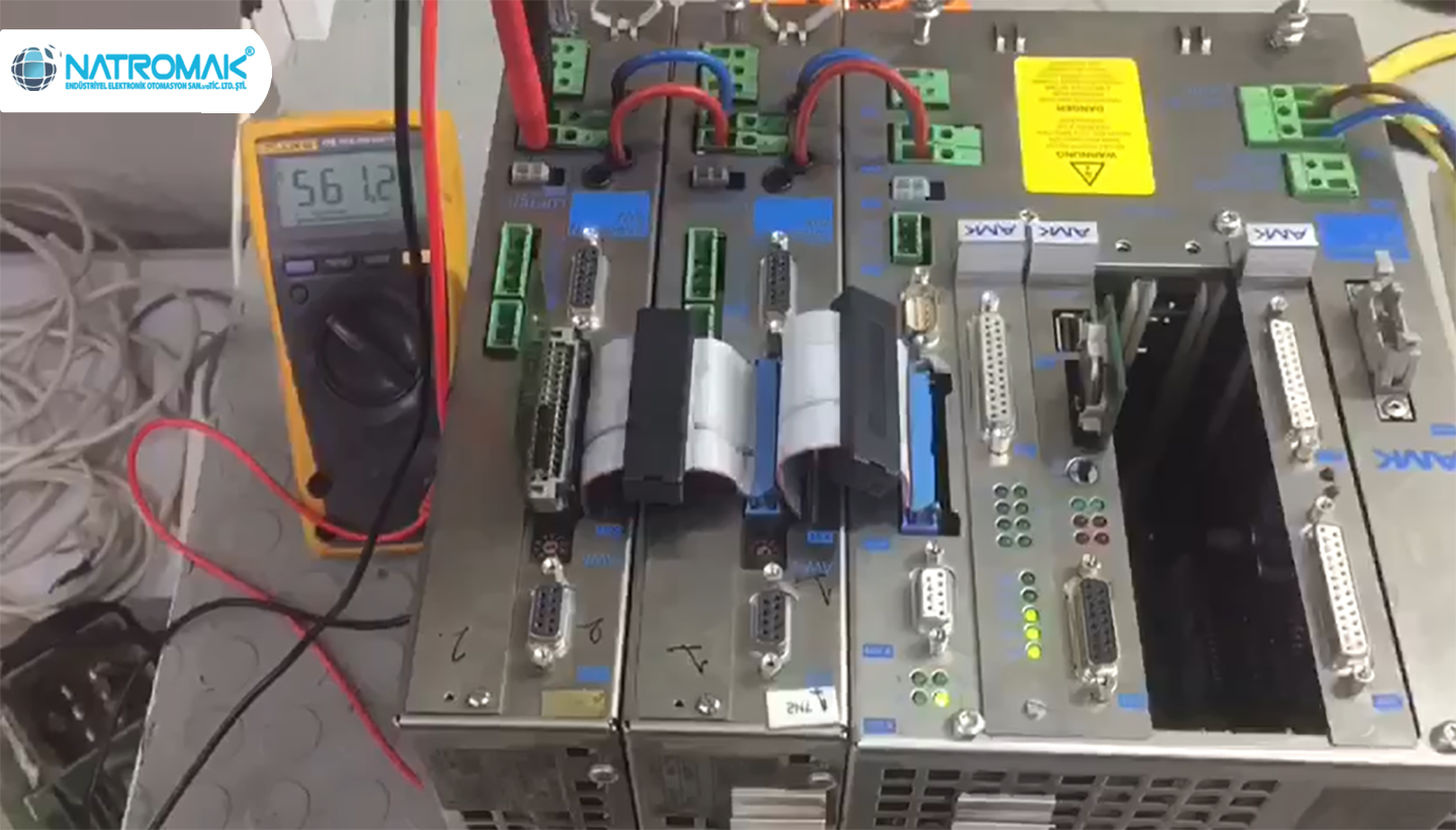 Endüstriyel elektronik kart ve servo sürücü tamirinde uzman destek