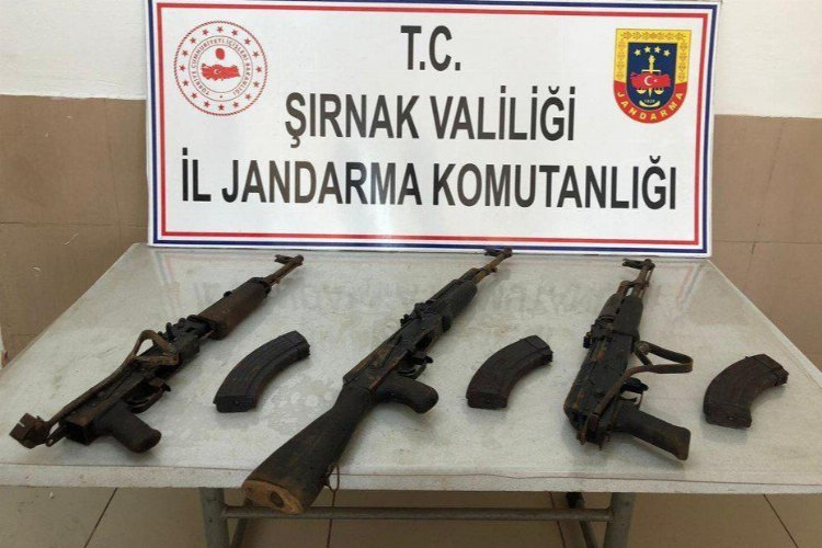 Şırnak İl Jandarma Komutanlığı'nca Gabar ve Cudi Dağı bölgelerinde gerçekleştirilen