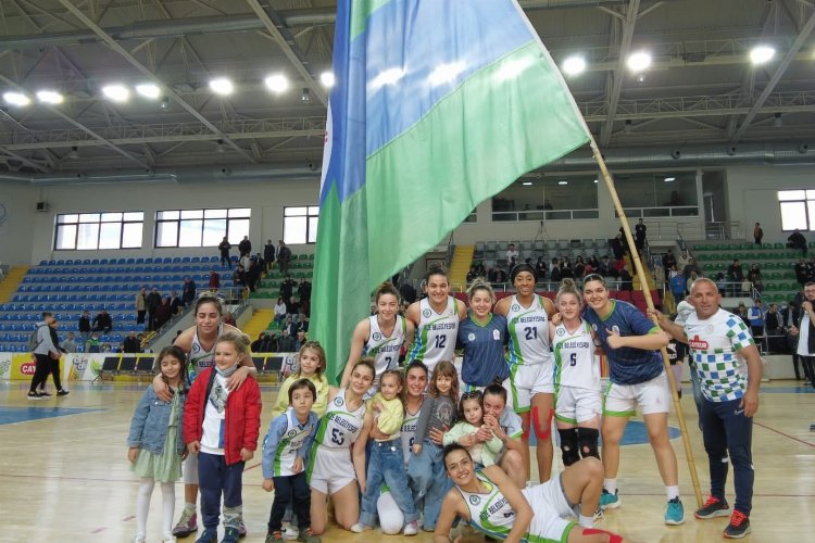 Rize Belediyesi, Türkiye Kadınlar Basketbol Ligi play-off finali ilk maçında