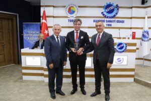 Mehmet UZEL (KAYSERİ İGFA) Toplantının açılış konuşmasının yapan KAYSO Meclis