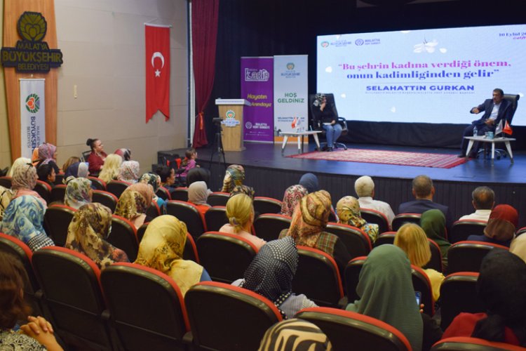 MALATYA (İGFA) - Malatya Büyükşehir Belediyesi Sanat Merkezi Konferans Salonu’nda