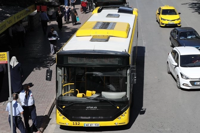 Malatya Büyükşehir Belediyesi’ne ait toplu taşıma hizmetlerini yürüten MOTAŞ A.Ş.