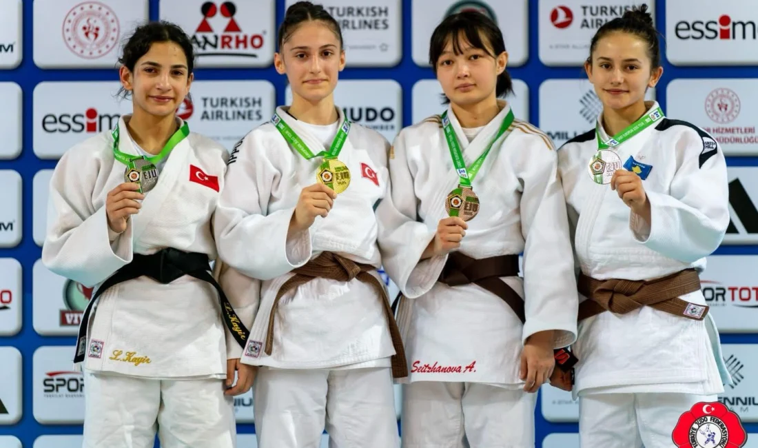 Konya Büyükşehir Belediyespor judo takımında mücadele eden Fatma Zehra Meki,